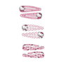 Cerdà Accessoires pour cheveux - Lot de 6 clips Hello Kitty - 6.5 x 12.5 x 0.1 cm - Fuchsia