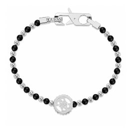 Guess JUMB03037JWSTBKS Bracelet en acier inoxydable Gris