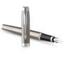 Parker IM Brushed Metal C.C. DuoSet avec coffret cadeau