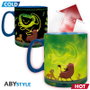 ABYstyle Tasse Thermique Disney Le Roi Lion 460ml - Effet Changeant avec Illustration de Simba