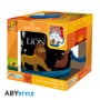 ABYstyle Tasse Thermique Disney Le Roi Lion 460ml - Effet Changeant avec Illustration de Simba