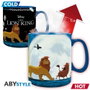 ABYstyle Tasse Thermique Disney Le Roi Lion 460ml - Effet Changeant avec Illustration de Simba