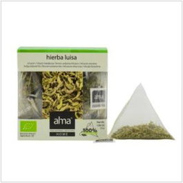 ALMA HOME Infusion de verveine (Hierba Luisa) 15 pyramides ECO VEGAN