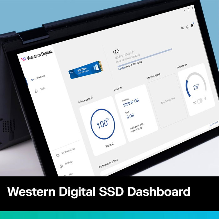 Disque dur Western Digital WDS200T3B0B 2 TB SSD