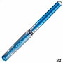 Stylo gel Uni-Ball SIGNO BROAD Bleu 1,0 mm (12 Unités)