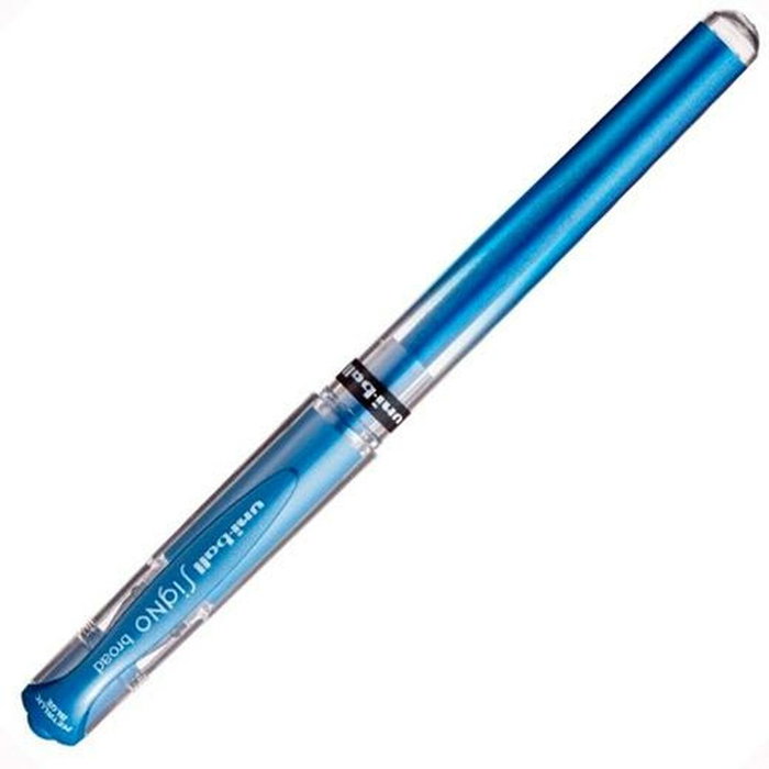 Stylo gel Uni-Ball SIGNO BROAD Bleu 1,0 mm (12 Unités)