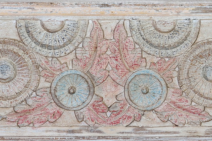 Table basse en bois de manguier massif artisanal avec finition lavée - 90 x 90 x 45 cm - Multicolore - Table de salon