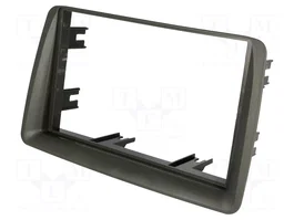 ACV Cadre de radio 2 DIN gris pour Fiat Panda