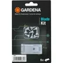 Gardena Set de 9 lames de rechange pour robots tondeuses - Haute précision - Remplacement facile - Coupe nette du gazon