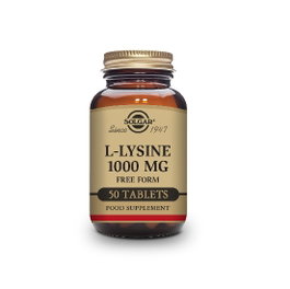 SOLGAR L-Lysine 1000 mg 50 Comprimés