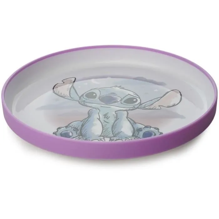 Disney Baby Coffret Repas 3 Pièces pour Enfant : Gobelet, Bol et Assiette Antidérapants à l'Effigie de Lilo et Stitch Disney Baby Coffret Repas 3 Pièces pour Enfant : Gobelet, Bol et Assiette Antidérapants à l'Effigie de Lilo et Stitch