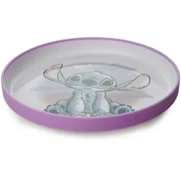 Disney Baby Coffret Repas 3 Pièces pour Enfant : Gobelet, Bol et Assiette Antidérapants à l'Effigie de Lilo et Stitch