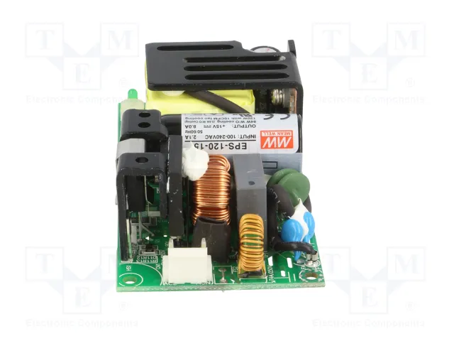 MEAN WELL EPS-120-15 Alimentation ouverte 120W 15V DC MEAN WELL EPS-120-15 Alimentation ouverte 120W 15V DC