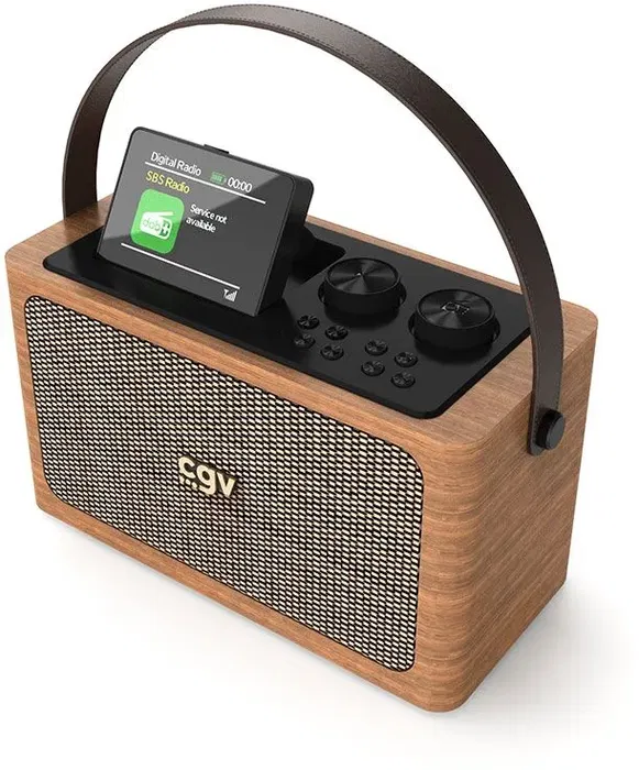 CVG BeBop DAB+ Radio numérique portable avec Bluetooth, réception DAB+, batterie intégrée