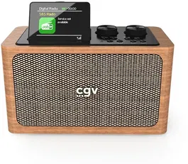 CVG BeBop DAB+ Radio numérique portable avec Bluetooth, réception DAB+, batterie intégrée