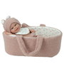 Muñecas Arias Poupée Elegance Babyto 33 cm Rose avec Capazo