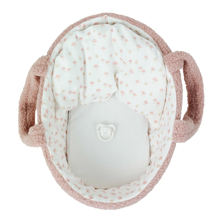 Muñecas Arias Poupée Elegance Babyto 33 cm Rose avec Capazo