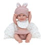Muñecas Arias Poupée Elegance Babyto 33 cm Rose avec Capazo