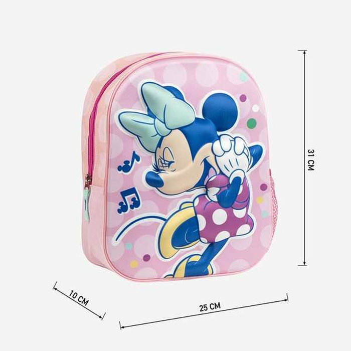 Cartable 3D Minnie Mouse Rose 25,0 x 31,0 x 10,0 cm Cartable 3D Minnie Mouse Rose 25,0 x 31,0 x 10,0 cm