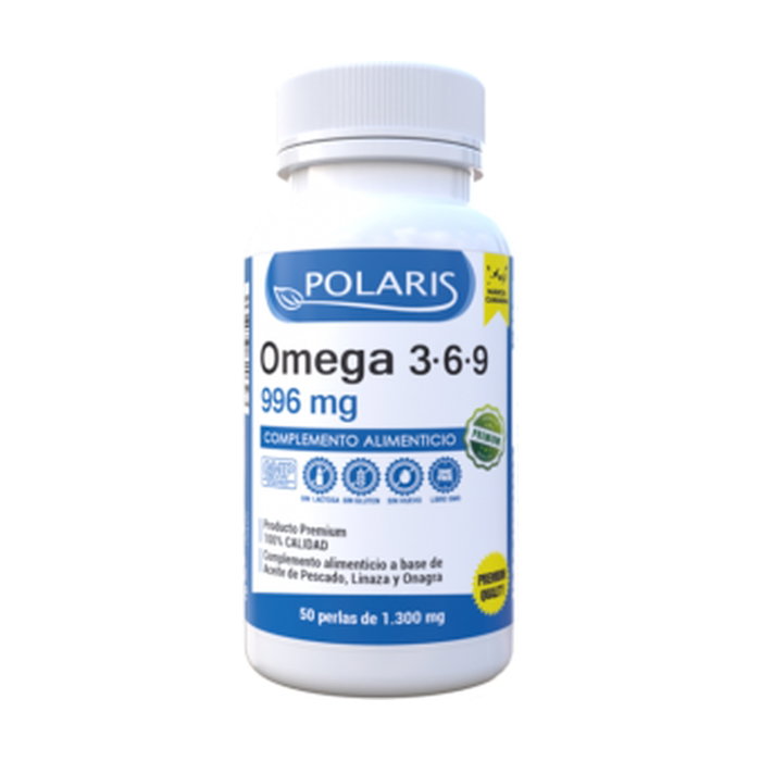 Polaris Omega 3-6-9 996 mg 50 perles Polaris Omega 3-6-9 996 mg 50 perles