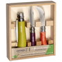 Opinel Coffret de Jardinage Coloré - 3 Outils