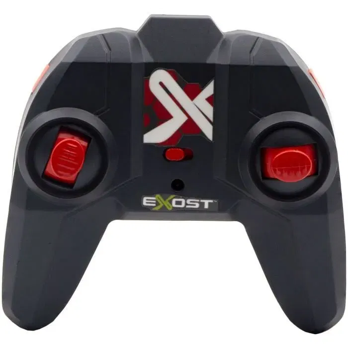 Exost Land Buster Voiture Télécommandée 1:12 - 34 cm, 12 km/h, Technologie 2.4 GHz, Tous Terrains, Rouge, Jouet RC pour Enfants dès 5 ans