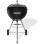 Weber Barbecue à charbon Bar-B-Kettle - Ø47 cm - Thermomètre intégré - Acier émaillé - 6 couverts - Noir