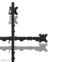 Neomounts DS60-600BL2-1 Support de table d'écran 10 à 32 pouces