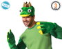 Déguisement Prince Grenouille avec couronne, collier et queue - Costume pour enfant, théâtre et carnaval - Set de transformation humoristique