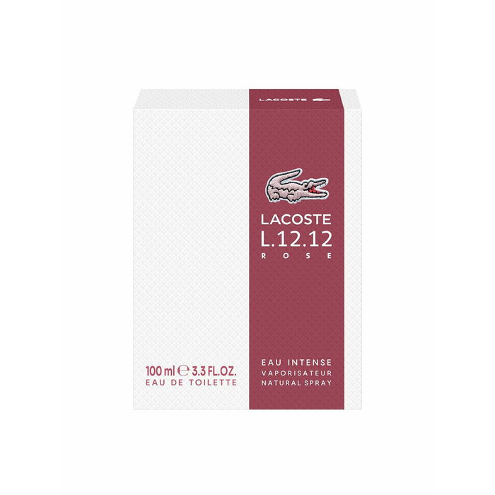 Parfum Femme Lacoste EDT L.12.12 Rose Eau Intense 100 ml Parfum Femme Lacoste EDT L.12.12 Rose Eau Intense 100 ml
