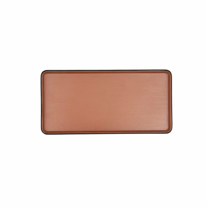 Bidasoa Plateau apéritif Gio Marron Plastique (Lot de 12) تقدّم Bidasoa Plateau apéritif Gio Marron Plastique (Lot de 12) تقدّم