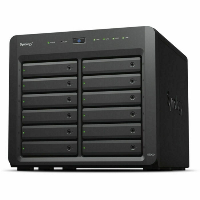 Stockage en Réseau NAS Synology DS2422+ Noir AMD Ryzen V1500B Stockage en Réseau NAS Synology DS2422+ Noir AMD Ryzen V1500B