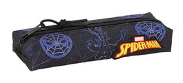 Safta Porta-tout Rectangulaire 22 cm avec Élastique Spider-Man Attack - 22 x 4 x 7 cm - Dès 3 ans
