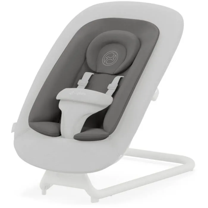 Cybex Lemo 2 - Transat bébé avec dossier ajustable, gris Cybex Lemo 2 - Transat bébé avec dossier ajustable, gris