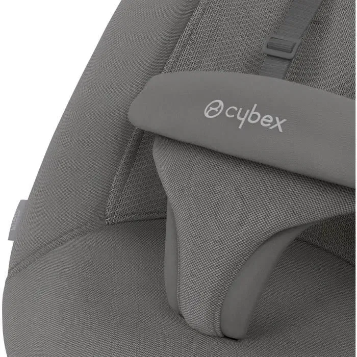 Cybex Lemo 2 - Transat bébé avec dossier ajustable, gris Cybex Lemo 2 - Transat bébé avec dossier ajustable, gris