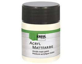 Kreul Peinture acrylique mate ivoire 50ml
