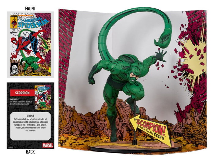 McFarlane Toys Marvel Collection figurine PVC 1/10 Scorpion (The Amazing Spider-Man #318) McFarlane Toys Marvel Collection figurine PVC 1/10 Scorpion (The Amazing Spider-Man #318)