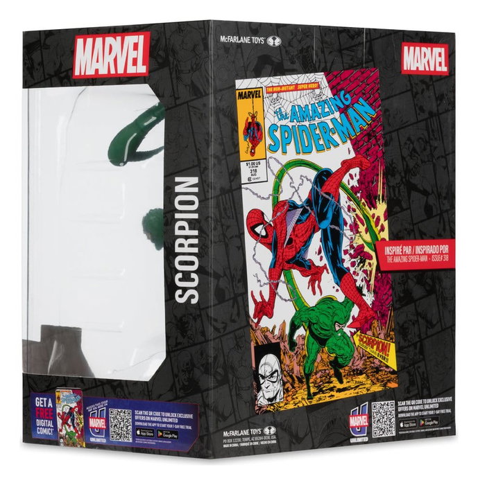 McFarlane Toys Marvel Collection figurine PVC 1/10 Scorpion (The Amazing Spider-Man #318) McFarlane Toys Marvel Collection figurine PVC 1/10 Scorpion (The Amazing Spider-Man #318)