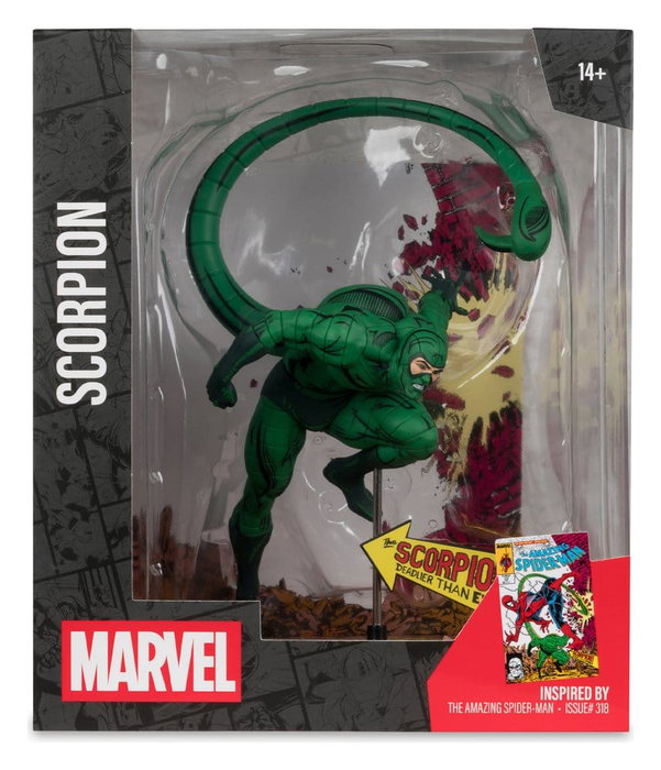 McFarlane Toys Marvel Collection figurine PVC 1/10 Scorpion (The Amazing Spider-Man #318) McFarlane Toys Marvel Collection figurine PVC 1/10 Scorpion (The Amazing Spider-Man #318)