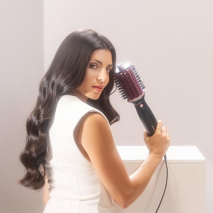 Cecotec Brosse Séchante Volumisante Ionique Air DryBold Elite 1200W 3 Températures Noir