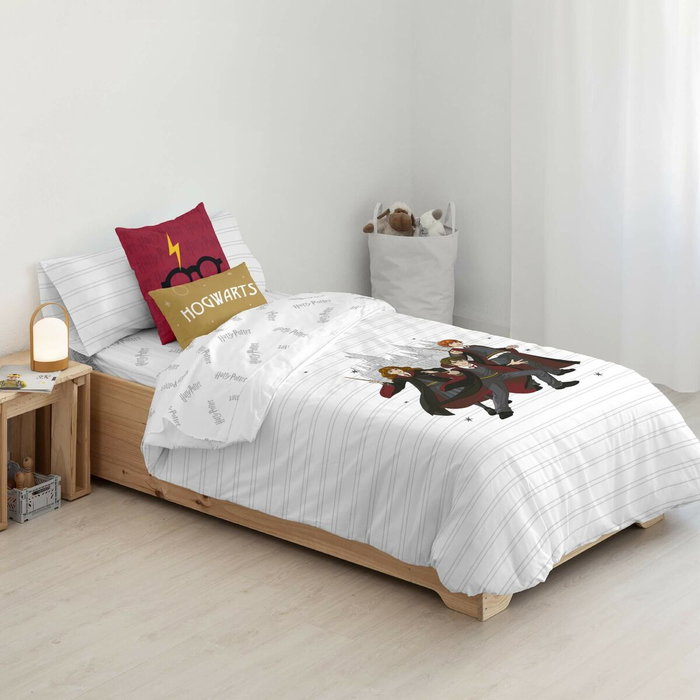 Housse de Couette Harry Potter Team Multicouleur 175 Fils 180 x 220 cm Lit 1 persone Housse de Couette Harry Potter Team Multicouleur 175 Fils 180 x 220 cm Lit 1 persone