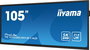 iiyama E5510SU-W5/B1 écran interactif tactile 105" 5K UHD (5120x2160), 40 points PureTouch IR+, Android 13, iiw 11, 2x16W + caisson de basse, 4xHDMI, USB-C PD 100W, VESA