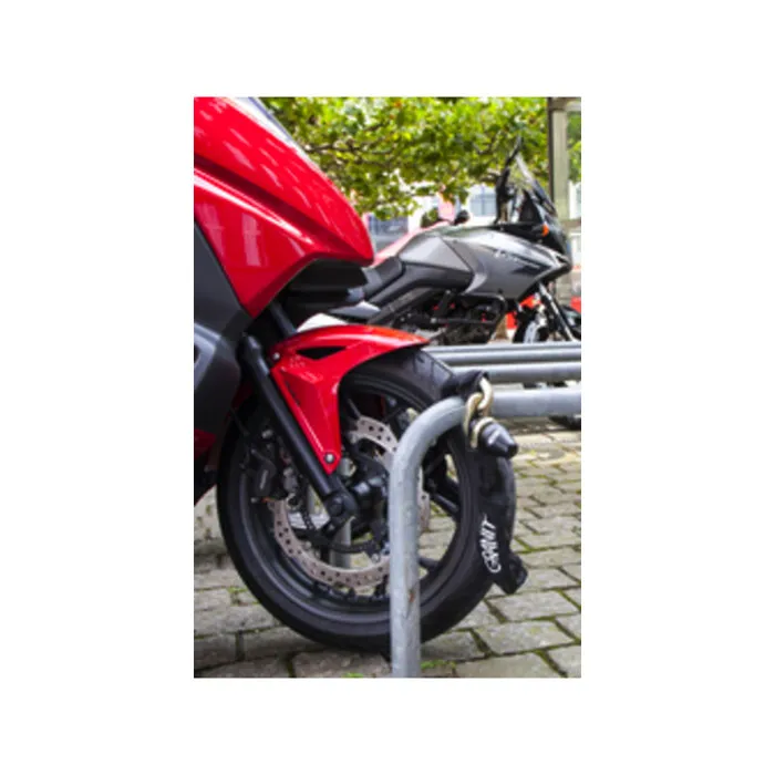 ABUS 1480/150 Antivols et Sécurité Antivol de chaîne - Maillons 14 mm, Cylindre XPlus, gainage textile, acier cémenté, NF & FFMC - Livré avec 2 clés