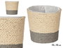 Ibergarden Macetero Cuerda 10x10 cm Gris Naturel Corde Plastique (Set de 24)