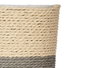 Ibergarden Macetero Cuerda 10x10 cm Gris Naturel Corde Plastique (Set de 24)