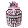 LOUNGEFLY Sac bandoulière My Melody and Kuromi Sanrio - Mini sac à dos - 17,78 x 13,46 x 19,05 cm
