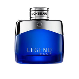 Montblanc Legend Blue Eau de Parfum Vapo 50 ml - Parfum Aromatique Boisé pour Homme, Notes de Menthe, Lavande, Cèdre et Ambroxan