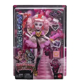Monster High JBG77 - Poupée Cupid Asteria Anniversaire Monstrueusement Mémorable avec Ballon et Accessoires - Figurine de Collection