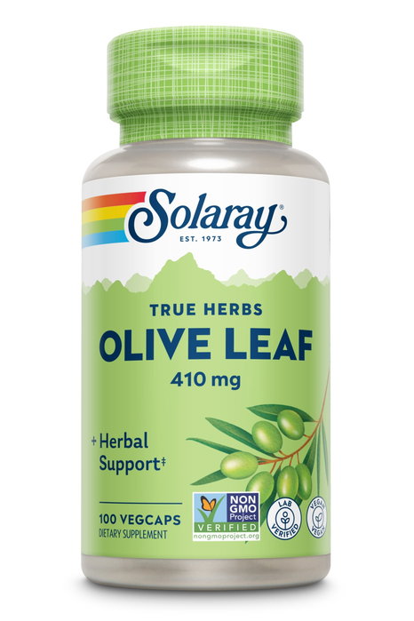 SOLARAY Olive Leaf 410mg 100vcap.