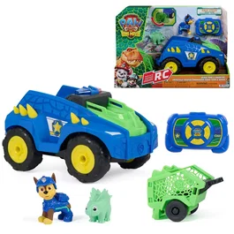 Paw Patrol Véhicule RC Tow & Dash Chase - La Pat' Patrouille - Le Film Mission Dino